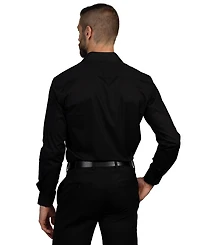 Vince Camuto Men's Solid Slim-Fit Dress Shirt