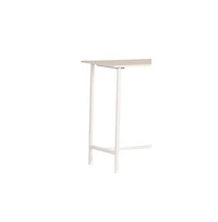 Porter Designs Yuki Solid Wood Counter Table, White