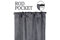 Superior Senna Textured Blackout Curtain Set of 2 Panels