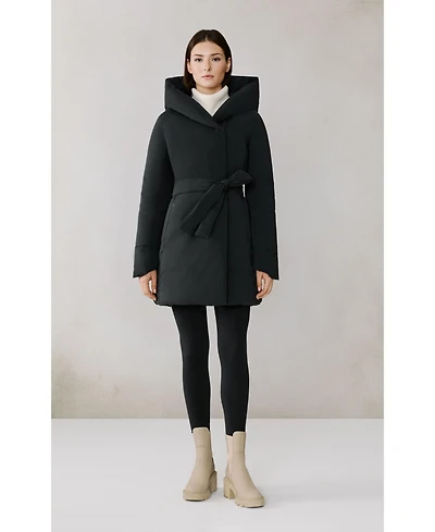 Soia & Kyo Womens Adelaide Wrap Down Coat
