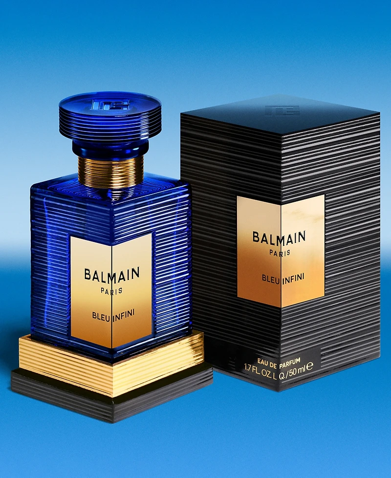 Balmain Beauty Bleu Infini Eau De Parfum, 1.7 oz.