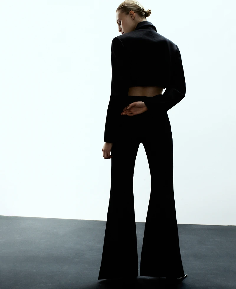 Mango Women's Wool Suit Pants