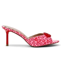 Betsey Johnson Women's Casidy Rhinestone Lips Mules