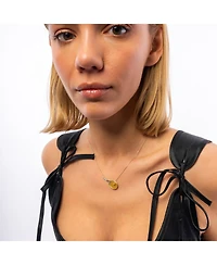 Spero London Sterling Tennis Racket Necklace