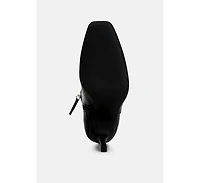 Womens jerry high ankle stiletto boots