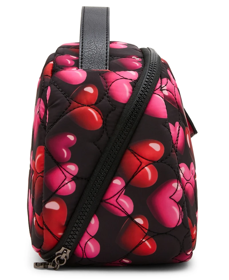 Betsey Johnson Loaf Cosmetic Case with Mirror