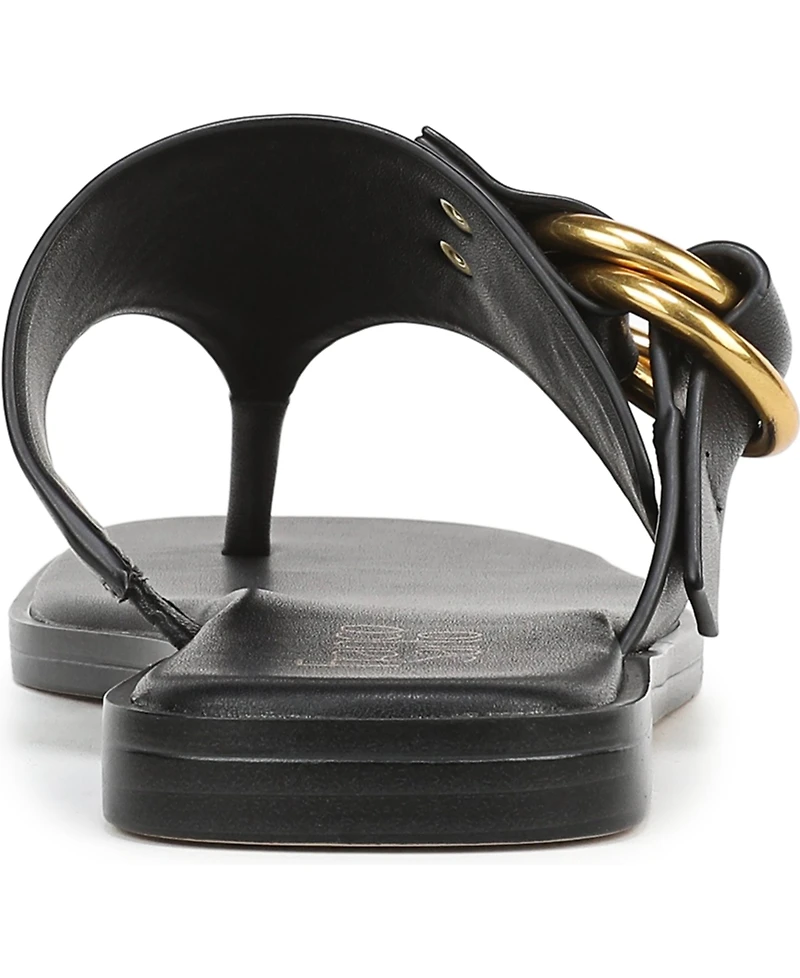 Franco Sarto Women's Mavie Open Toe Thong Sandals