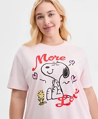 Love Tribe Trendy Plus Snoopy & Woodstock More T-Shirt