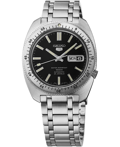 Seiko Men's 5 Sports Silver Stainless Steel Bracelet Watch