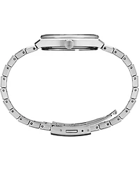 Seiko Women's Diamonds Silver Stainless Steel Bracelet Watch, 34mm