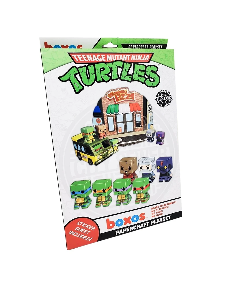 Funko Teenage Mutant Ninja Turtle Papercraft Activity Playset