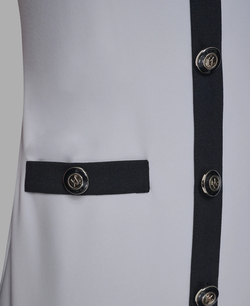 Karl Lagerfeld Paris Women's Square Neck Dress