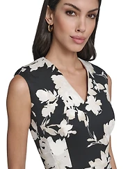Calvin Klein Women's Printed Sleeveless Dress