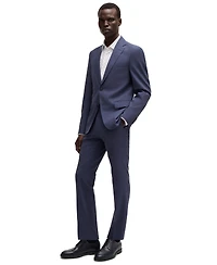 Boss by Hugo Men's Printed Performance-Stretch Slim-Fit Dress Shirt