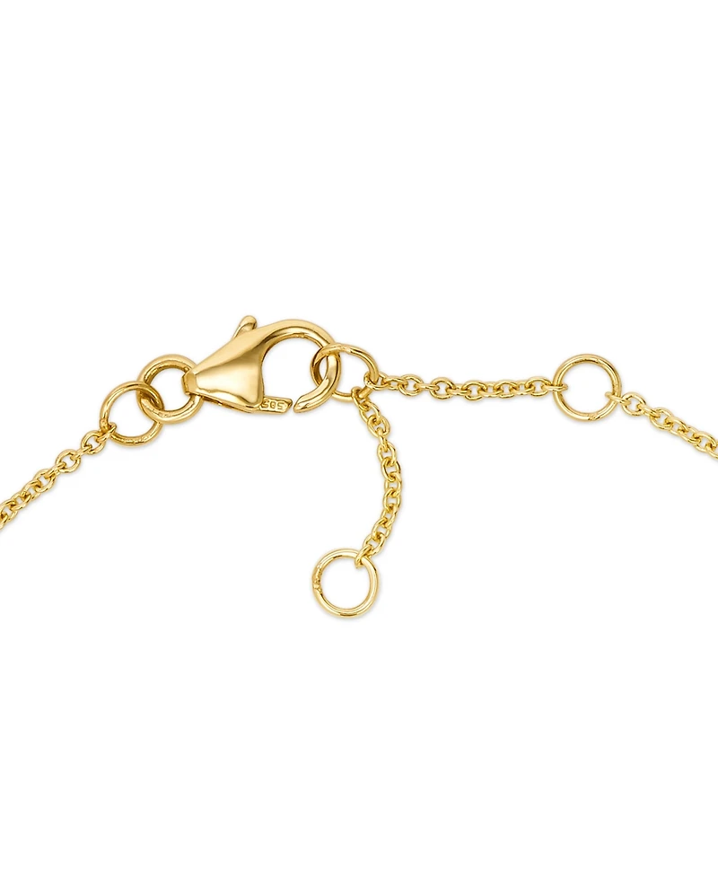 Le Vian Sapphires(0.28 ct. t.w.) and Vanilla Diamond (0.38 ct. t.w.) Bracelet in 14k Honey Gold