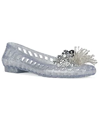 Jeffrey Campbell Women's Danceteria Embellished Jelly Flats
