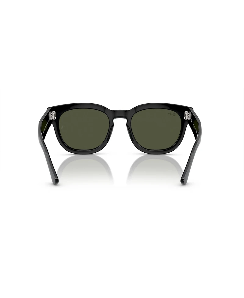 Ray-Ban Unisex Square Sunglasses, Mega Hawkeye RB0298SF