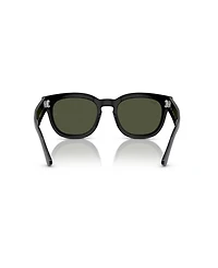 Ray-Ban Unisex Square Sunglasses, Mega Hawkeye RB0298SF