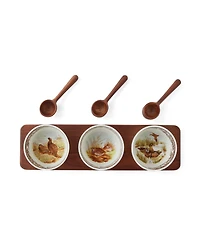 Spode Woodland 7-Pc. Condiment Set