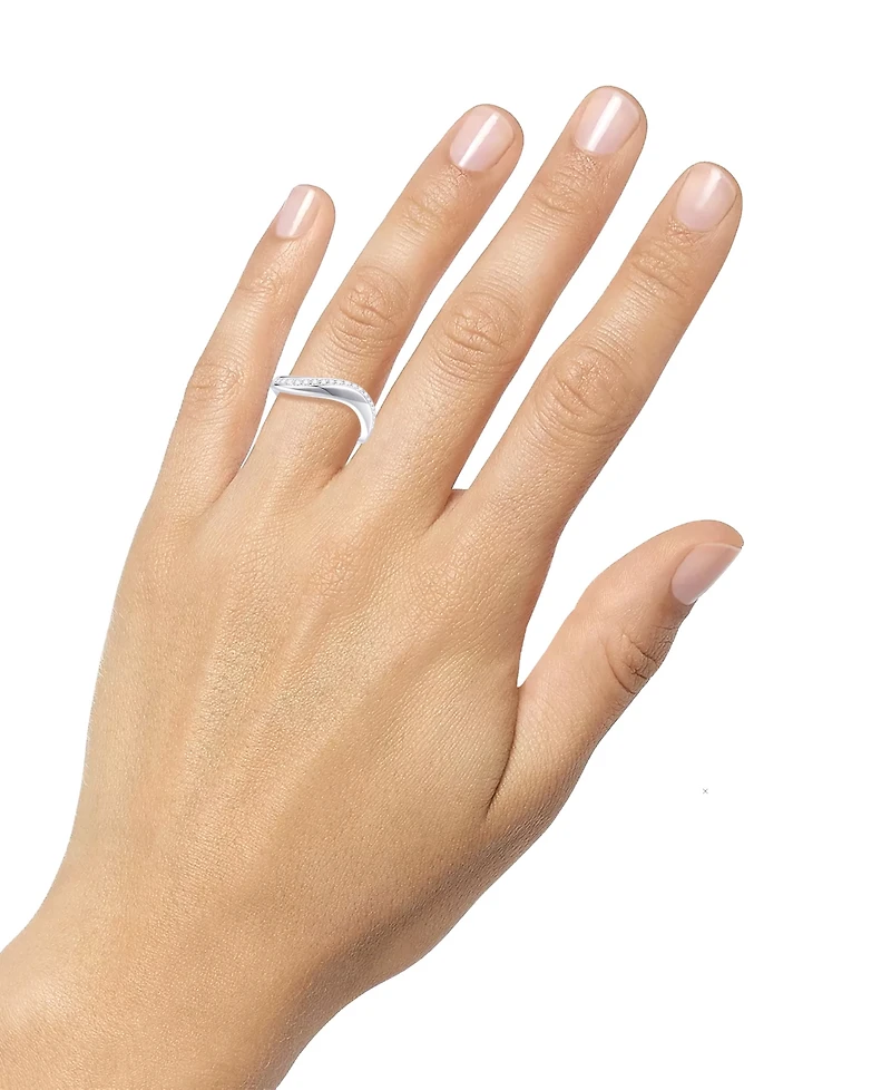 Macy's Diamond Ring (1/4 ct. t.w.) in Sterling Silver