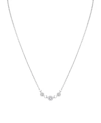 Macy's Diamond Necklace (1/4 ct. t.w.) in Sterling Silver