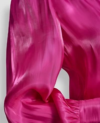 Dkny Petite Balloon-Sleeve Blouse