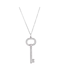 Pre-Owned Tiffany & Co Oval Key Pendant Necklace
