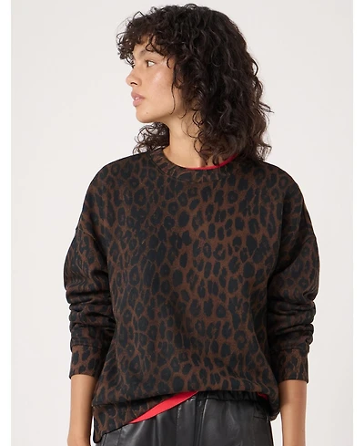 Hush Women's Leopard Print Sweatshirt