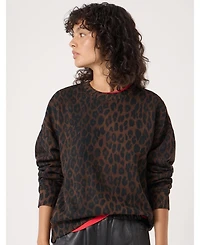 Hush Women's Leopard Print Sweatshirt
