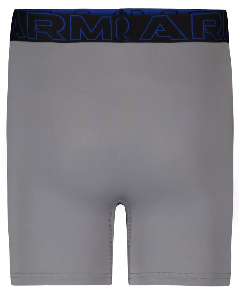 Under Armour Boys 7-20 Boxerjock Solid Boxer Briefs, 3-Pack