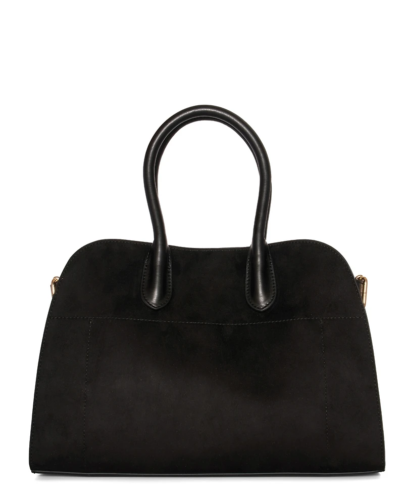 Like Dreams Aurora Top Handle Suede Tassel Medium Satchel Bag