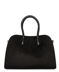 Like Dreams Aurora Top Handle Suede Tassel Medium Satchel Bag