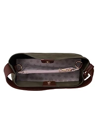 Like Dreams Solace Suede Top Handle Small Satchel Bag