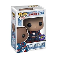 Funko Marvel Pop Vinyl: Iron Man 3 Movie James Rhodes Sdcc 2013 Exclusive Chase