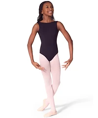 Capezio Juniors' Soft Elegance Boatneck Leotard - Tween
