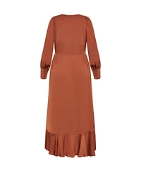 City Chic Plus Oki Maxi Dress