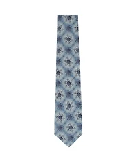 Trafalgar Big & Tall Clarence The Classy Snowflake Silk Holiday Necktie