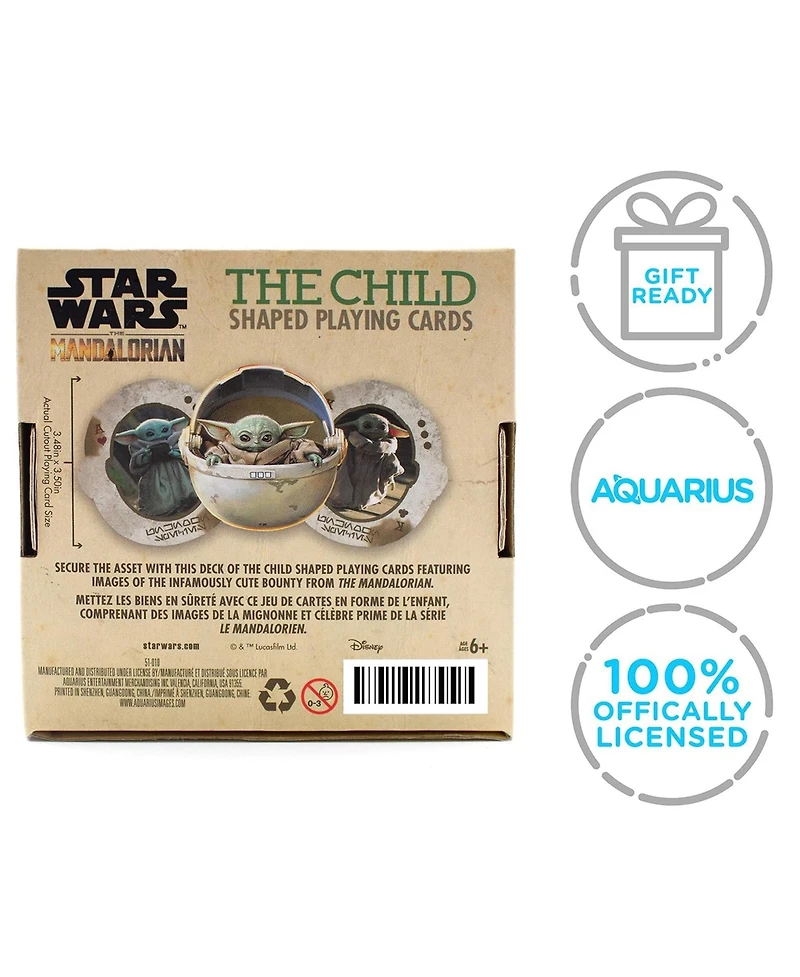 Nmr DistributionStar Wars The Mandalorian The Child Shaped Playing Cards
