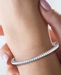 Macy's Diamond Bangle Bracelet (5 ct. t.w.) in 14K White Gold