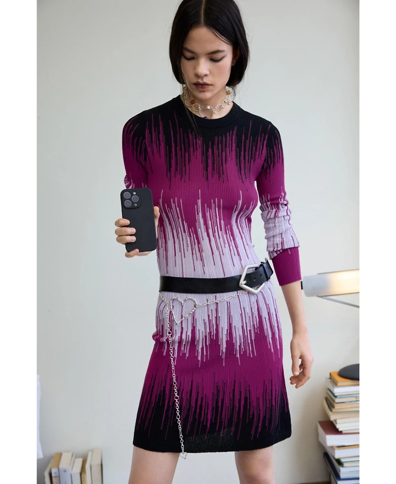 Desigual Women's Ombre short dress