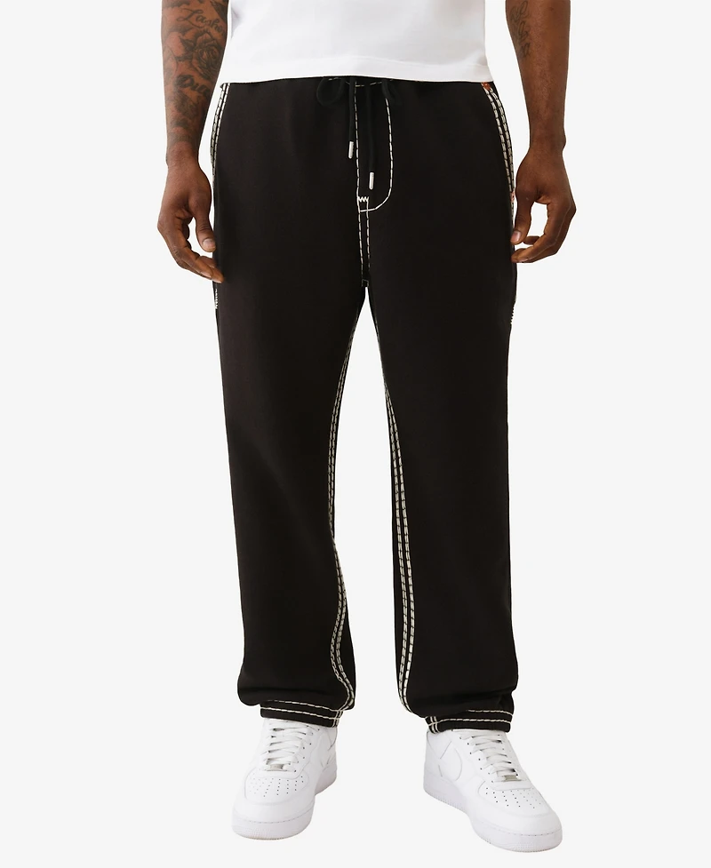 True Religion Men's Super Qt Pull-On Jogger Pants