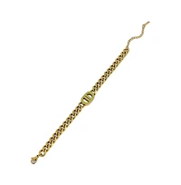 Women's The Curved-Link Chain Bracelet - California Gold