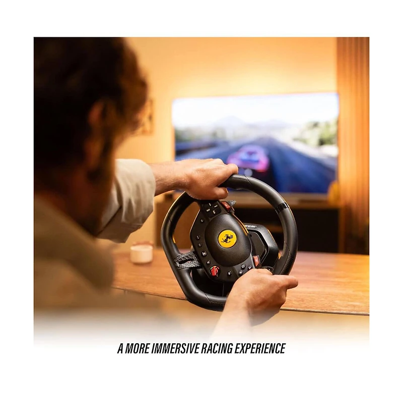 Thrustmaster Ferrari 296 Gtb Racing Wheel and Pedal Set for PS4 PS5 and Pc