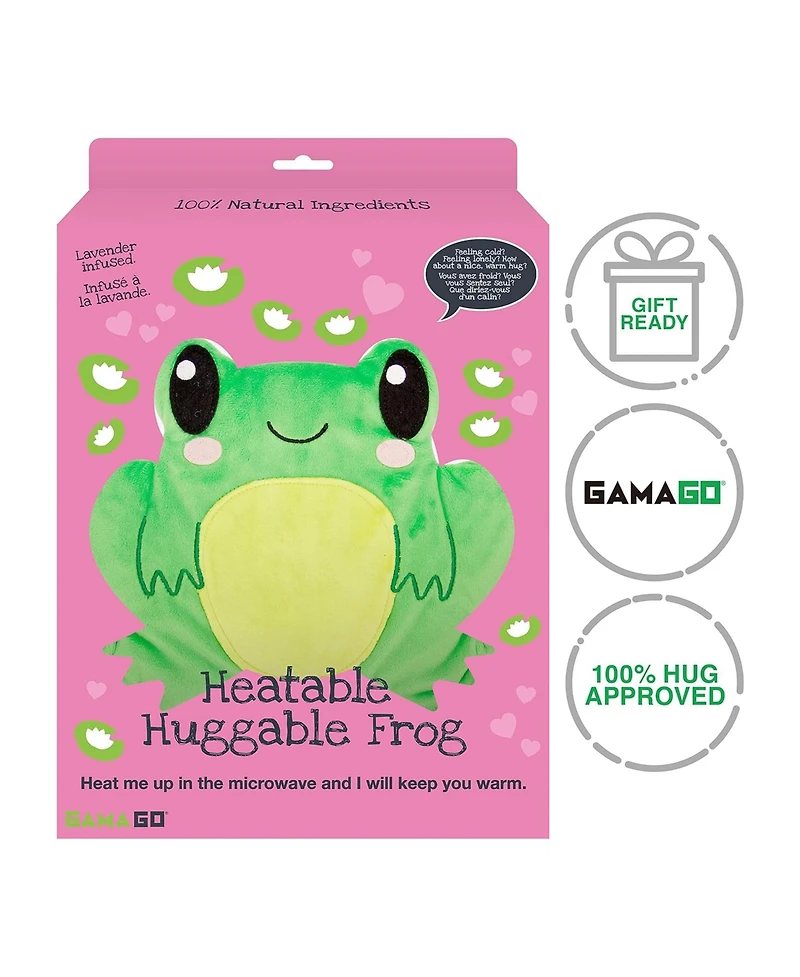 Gamago Frog Heating Pad & Pillow Huggable
