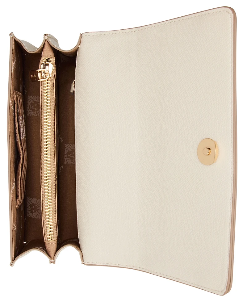 Anne Klein Covered Buckle Small Crossbody Bag