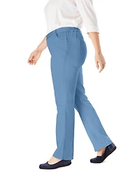 Woman Within Women's Within Tall Perfect Cotton Wide-Leg Denim Jean