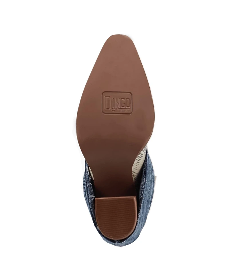 Dingo Women's Denim Dream Leather Bootie