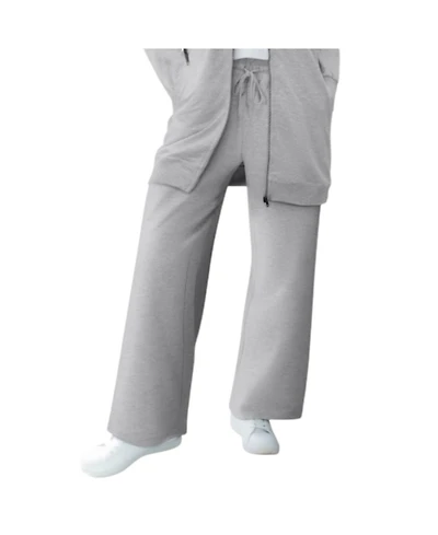 ellos Women's Wide Leg French Terry Sweatpant