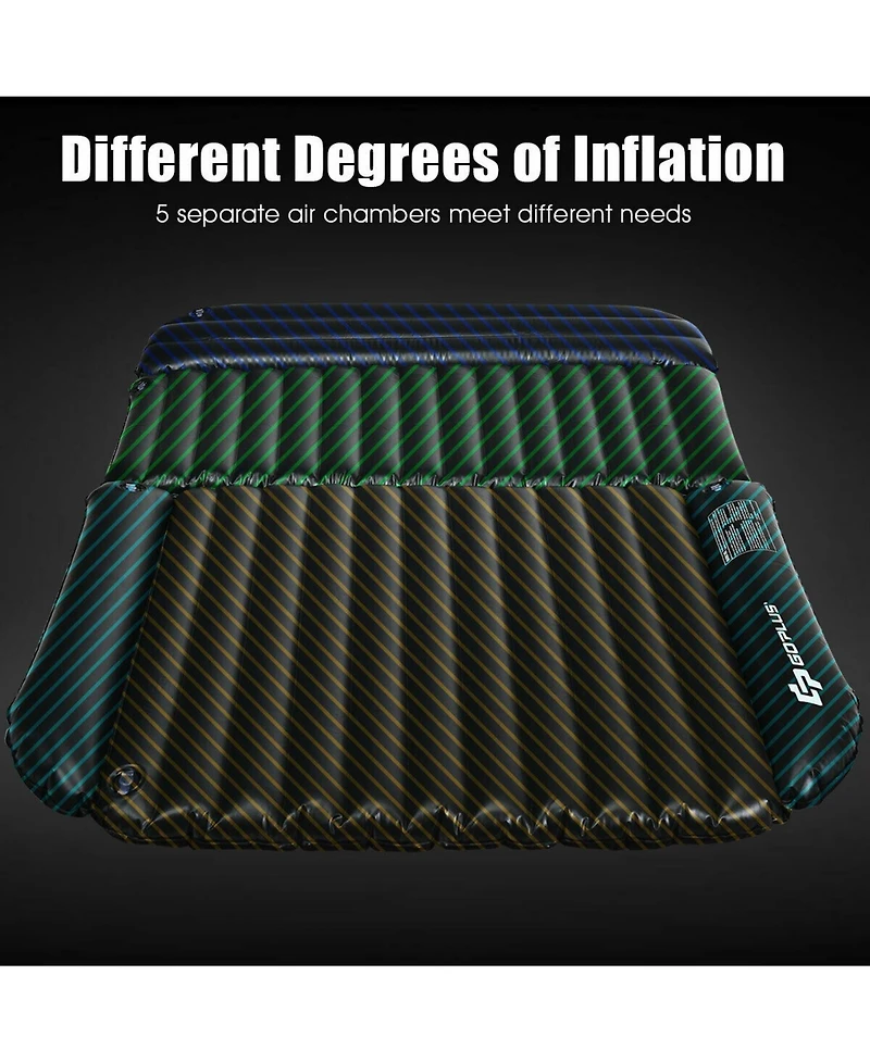 Inflatable Suv Air Backseat Mattress Travel Pad with Pump Outdoor