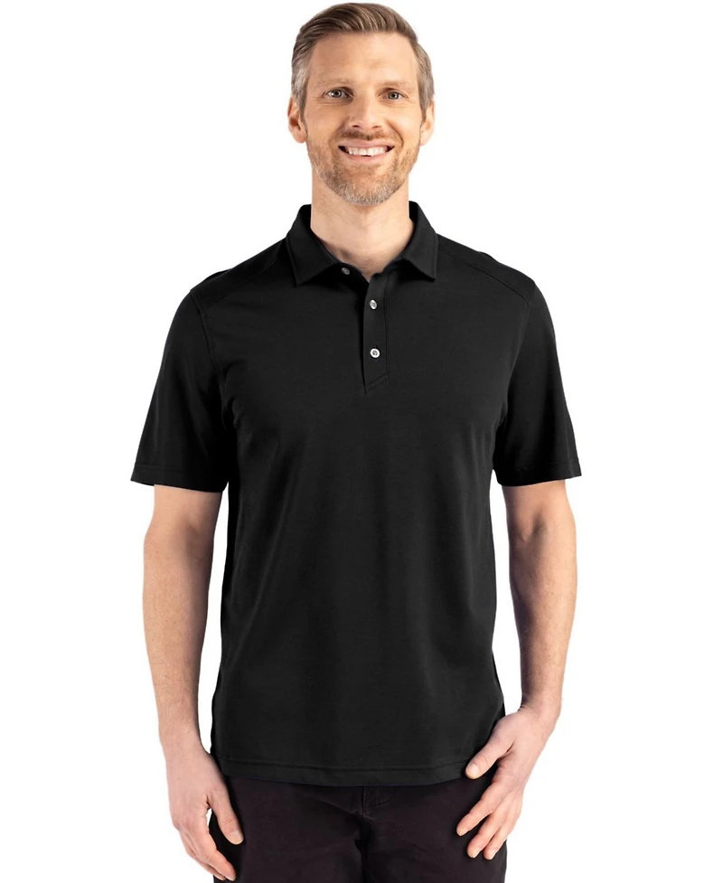 Cutter & Buck Men's Advantage Refresh Epic Confidence Recycled Tri-Blend Pique Polo